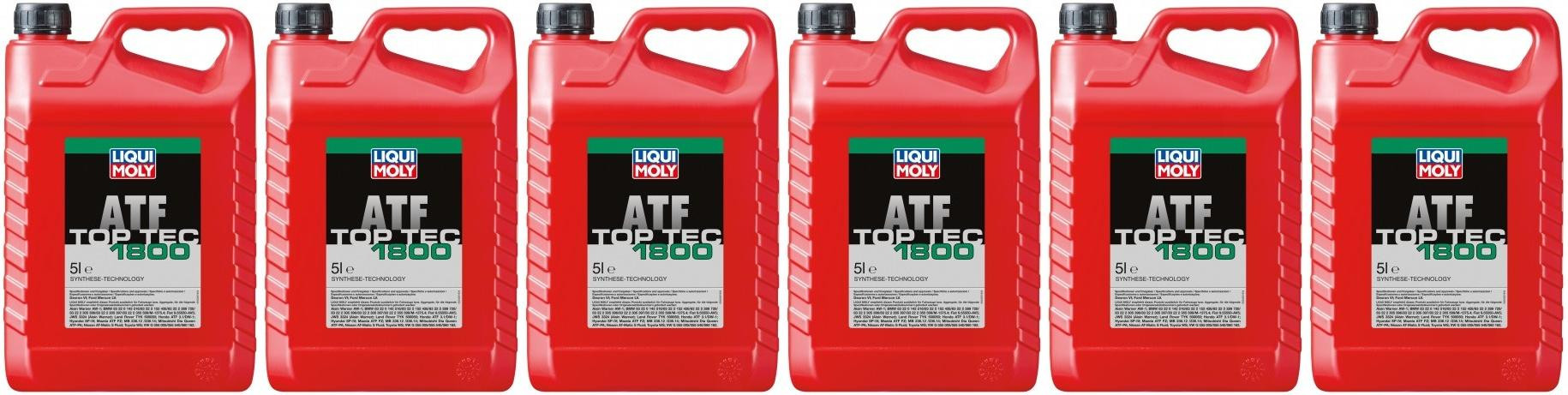 Liqui Moly 20662 Top Tec ATF 1800 6x 5 = 30 Liter