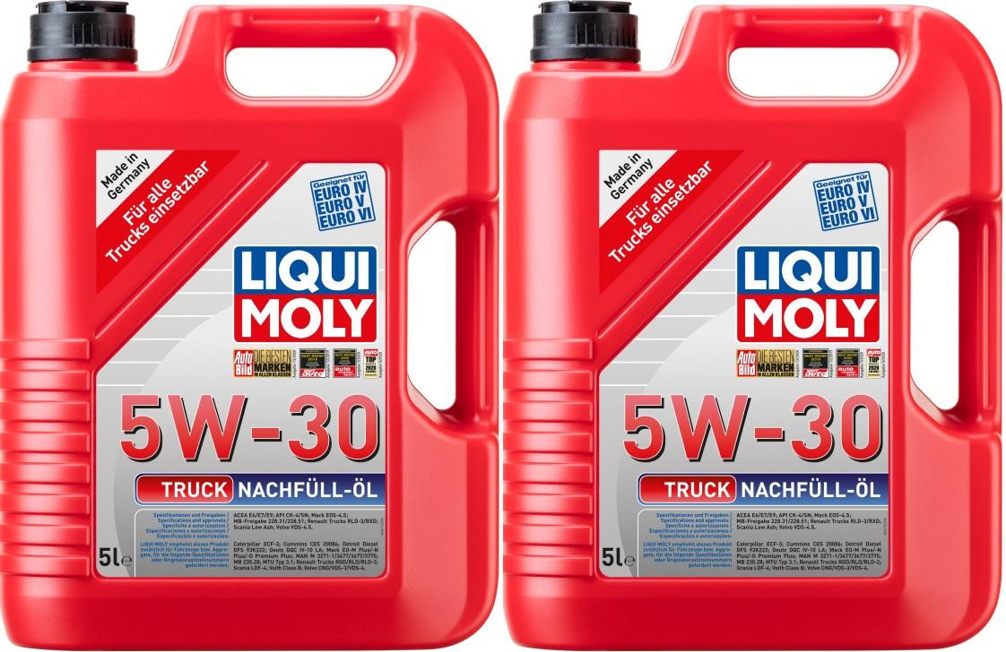 Liqui Moly 4615 Truck Nachfüll-Öl 5W-30 2x 5 = 10 Liter