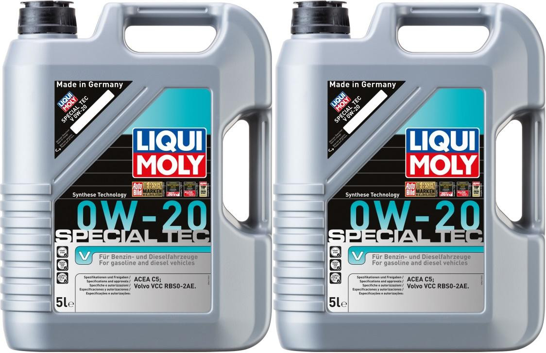 Liqui Moly 8421 Special Tec V 0W-20 2x 5 = 10 Liter