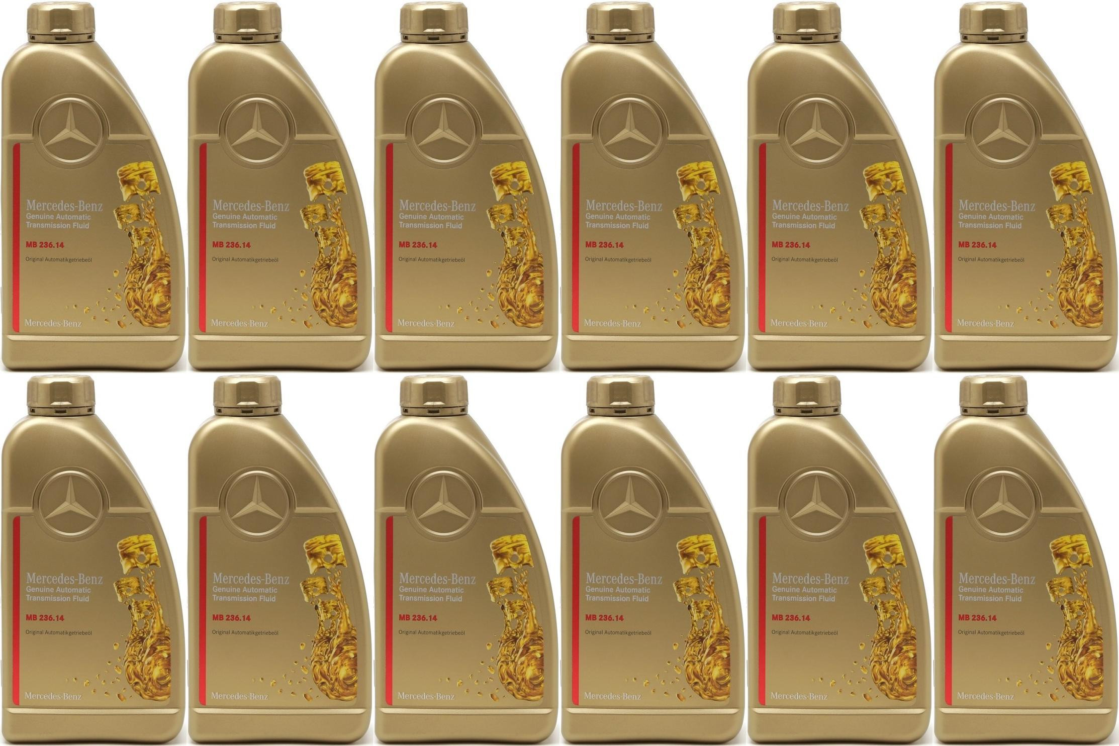Original Mercedes Benz Automatikgetriebeöl MB 236.14 12x 1l = 12 Liter