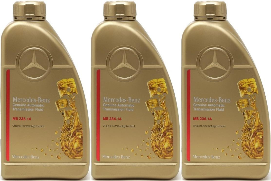 Original Mercedes Benz Automatikgetriebeöl MB 236.14 3x 1l = 3 Liter