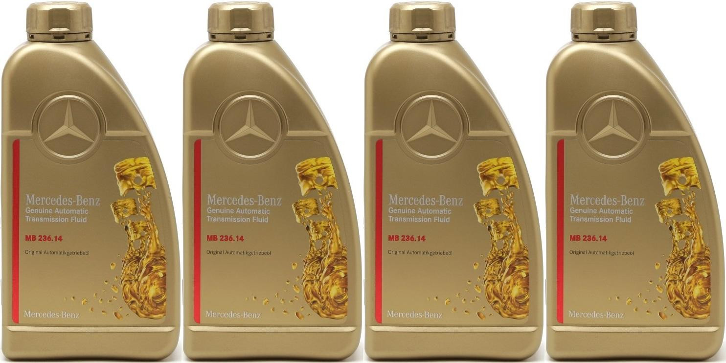 Original Mercedes Benz Automatikgetriebeöl MB 236.14 4x 1l = 4 Liter