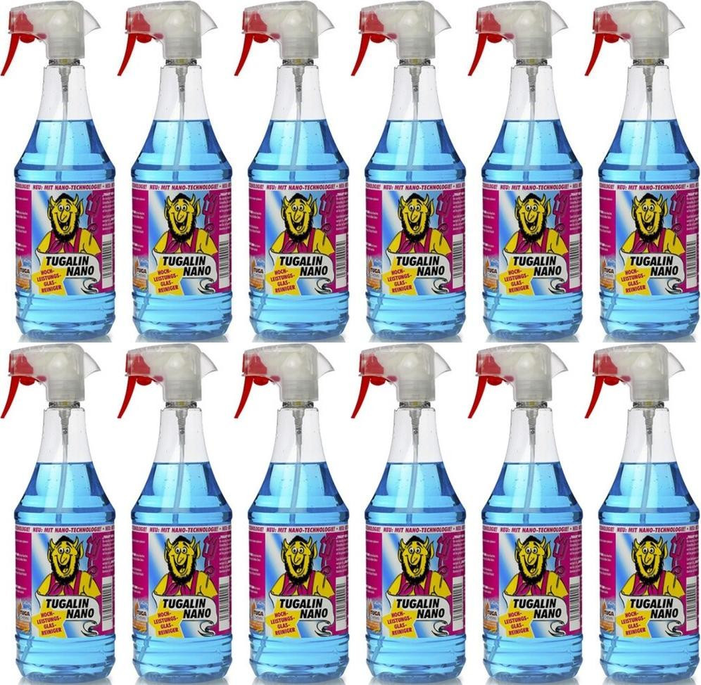 Tuga Chemie - Tugalin Nano (Glasreiniger mit Langzeitwirkung) 12x 1l = 12 Liter