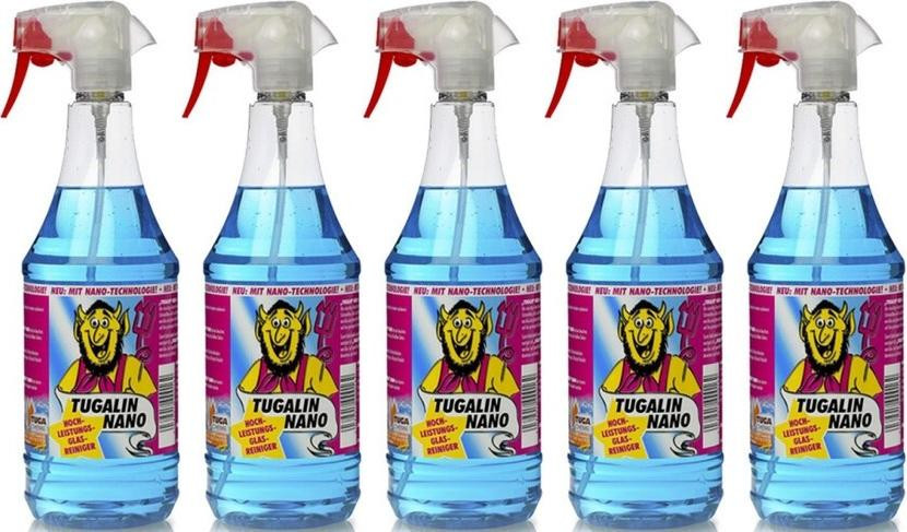 Tuga Chemie - Tugalin Nano (Glasreiniger mit Langzeitwirkung) 5x 1l = 5 Liter