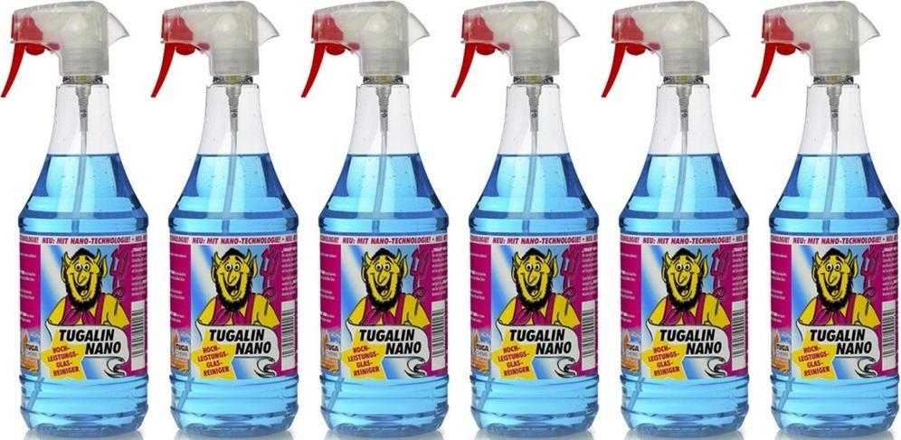 Tuga Chemie - Tugalin Nano (Glasreiniger mit Langzeitwirkung) 6x 1l = 6 Liter