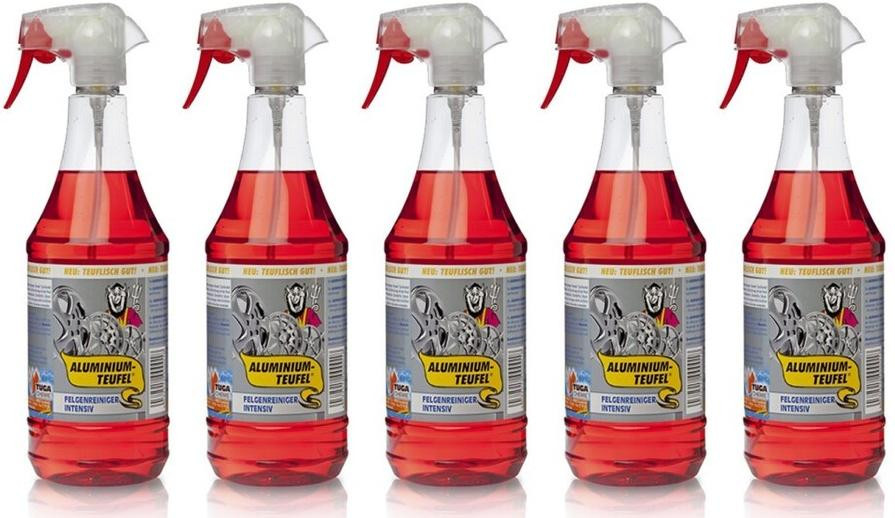 Tuga Chemie Aluminium-Teufel (extrem kraftvoller Felgenreiniger) 5x 1l = 5 Liter