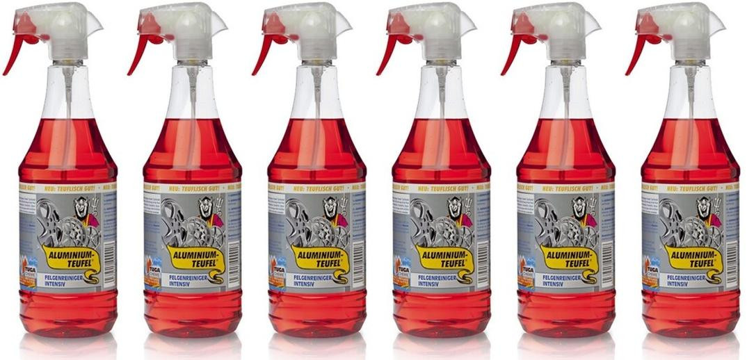 Tuga Chemie Aluminium-Teufel (extrem kraftvoller Felgenreiniger) 6x 1l = 6 Liter