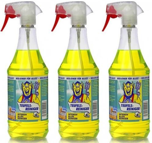 Tuga Chemie - Teufels-Reiniger (Intensiv alles Reiniger) 3x 1l = 3 Liter