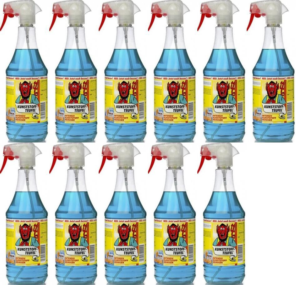 Tuga Chemie Kunststoff-Teufel (Entfernt fast alles auf Kunststoff)11x1l=11 Liter