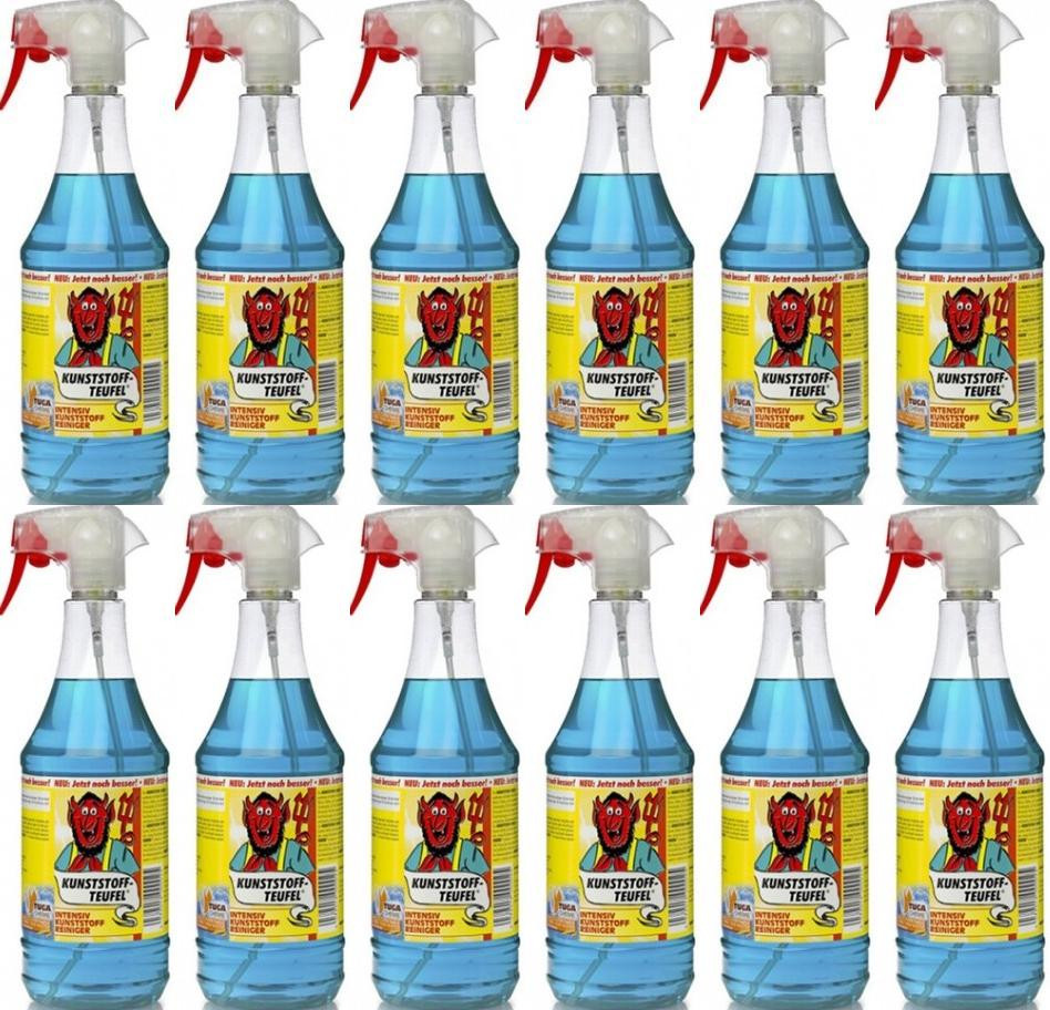 Tuga Chemie Kunststoff-Teufel (Entfernt fast alles auf Kunststoff)12x1l=12 Liter