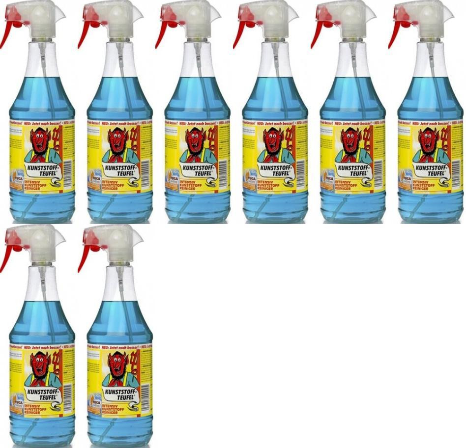 Tuga Chemie Kunststoff-Teufel (Entfernt fast alles auf Kunststoff) 8x1l=8 Liter