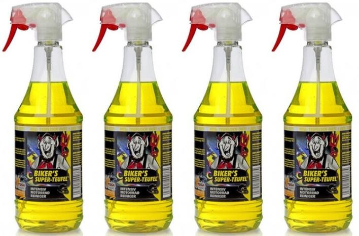 Tuga Chemie - Biker's Super-Teufel Motorrad Reiniger 4x 1l = 4 Liter