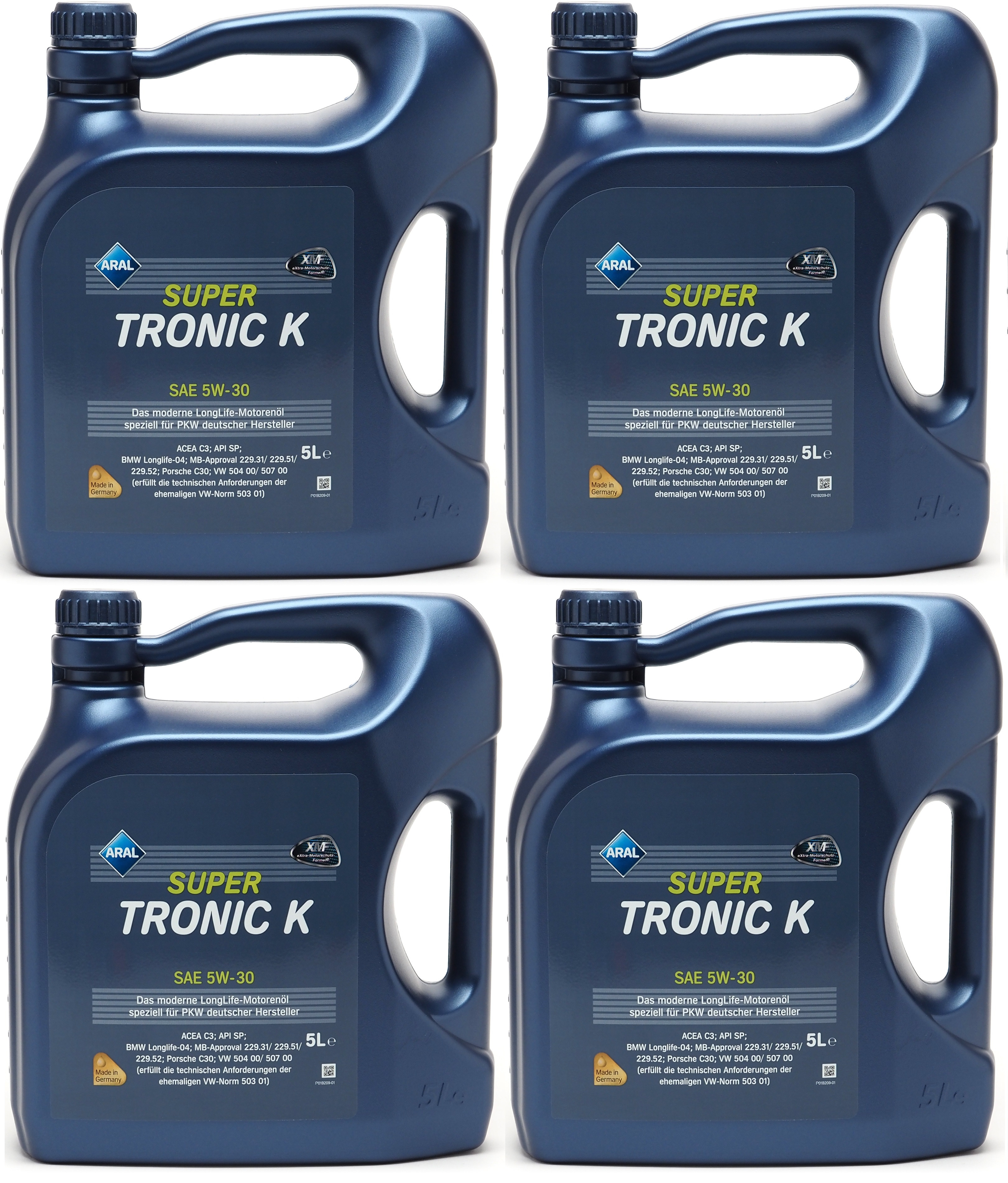 Aral Super Tronic K (ex. LongLife III) 5W-30 Motoröl 4x 5 = 20 Liter
