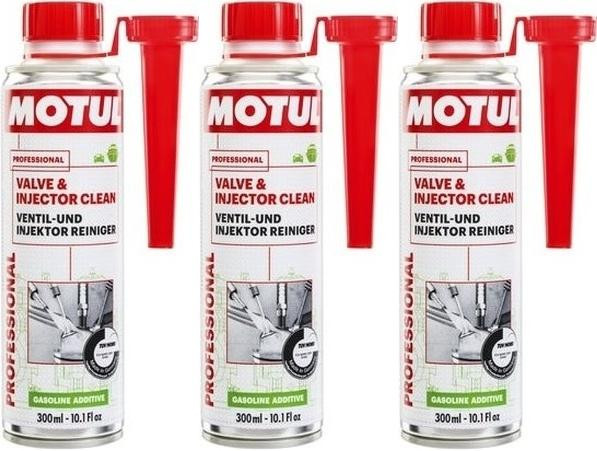 MOTUL VALVE & INJECTOR CLEAN 3x 300 Milliliter