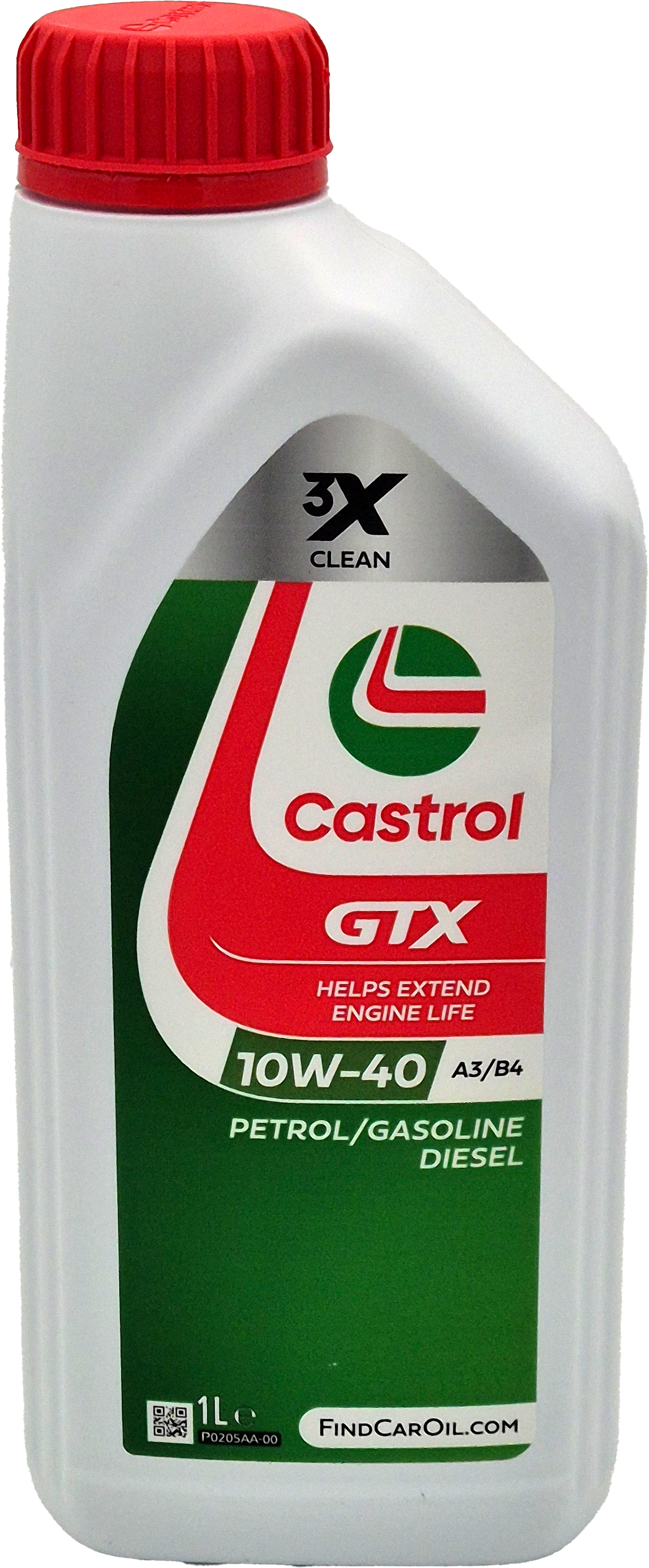 Castrol GTX Ultraclean 10W-40 A3/B4 Diesel & Benziner Motoröl 1Liter