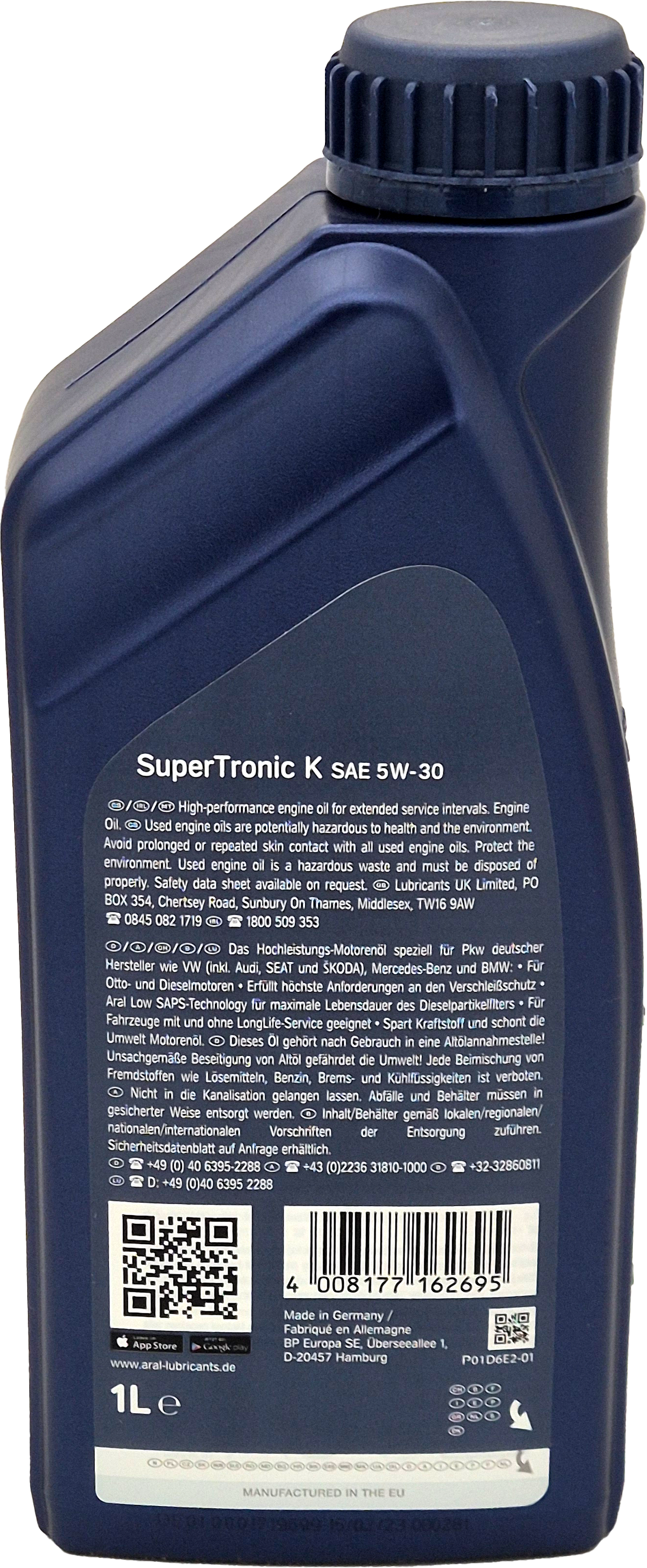 Aral Super Tronic K (ex. Longlife III) 5W-30 Motoröl 1l