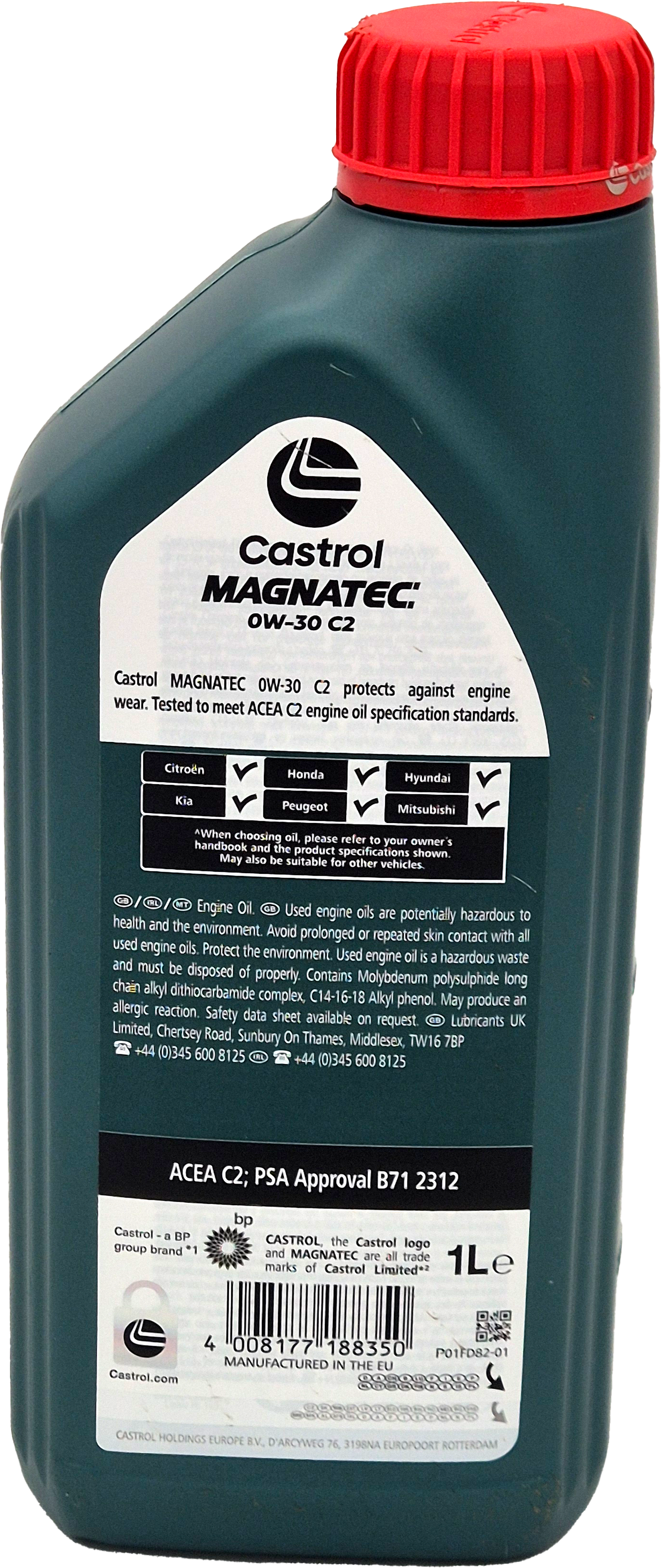 Castrol Magnatec Stop-Start C2 0W-30 Motoröl 1l