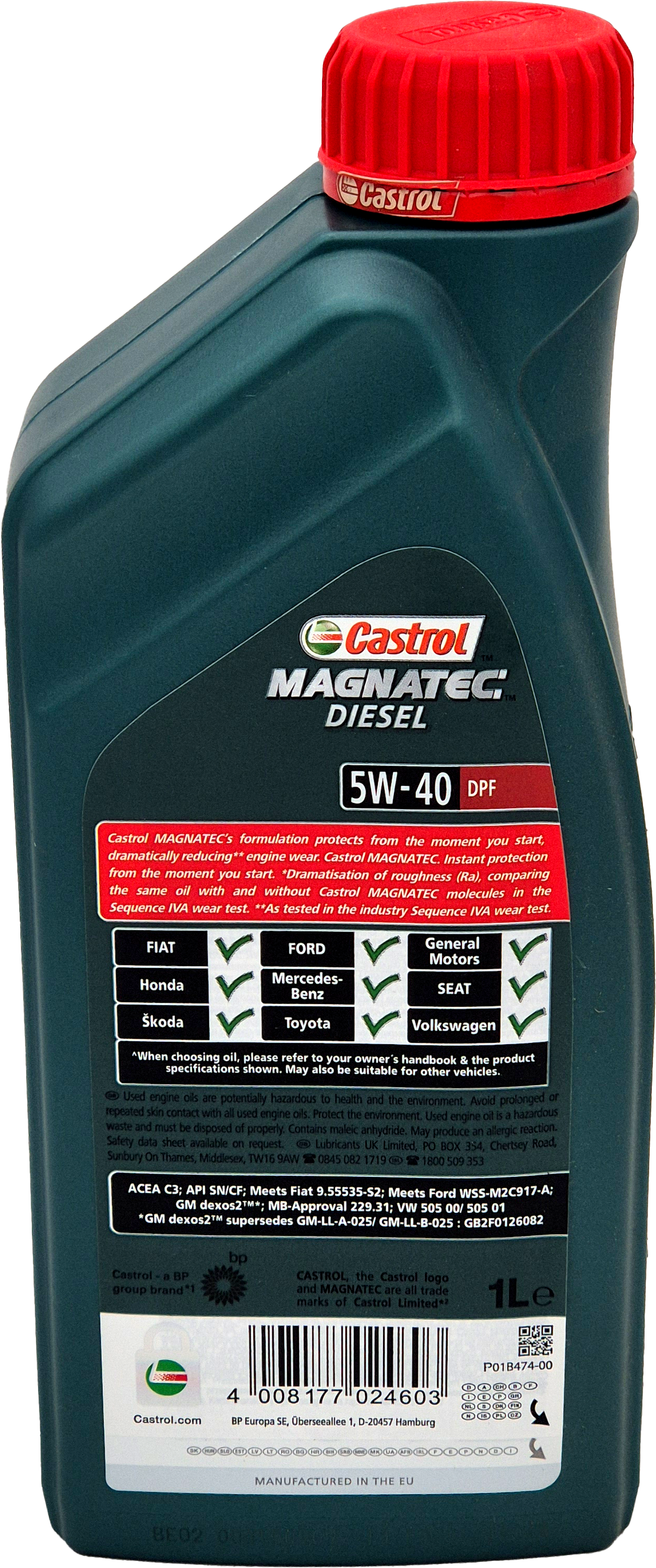 Castrol Magnatec Diesel 5W-40 DPF Motoröl 1l