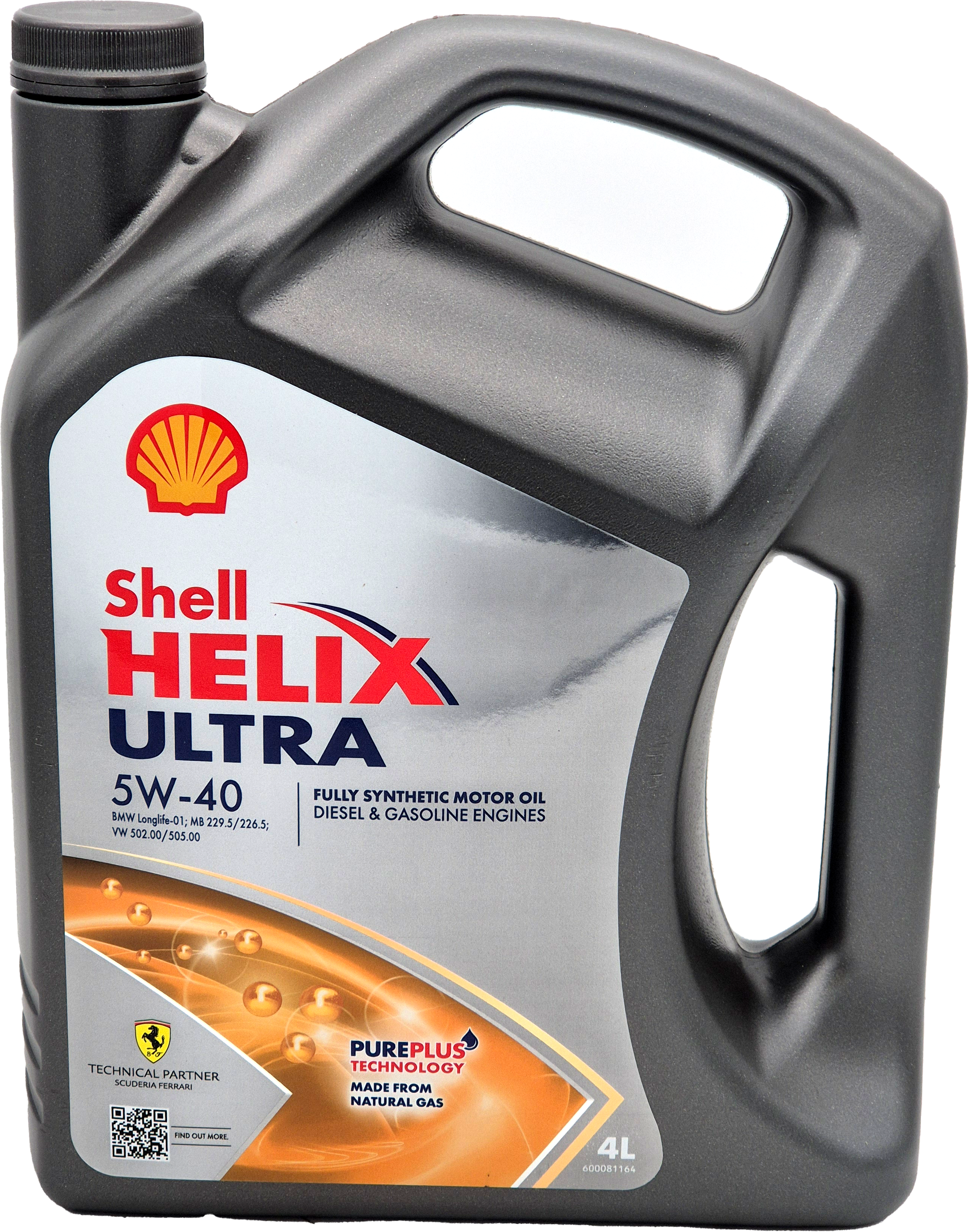 Shell Helix Ultra 5W-40 Motoröl 4l