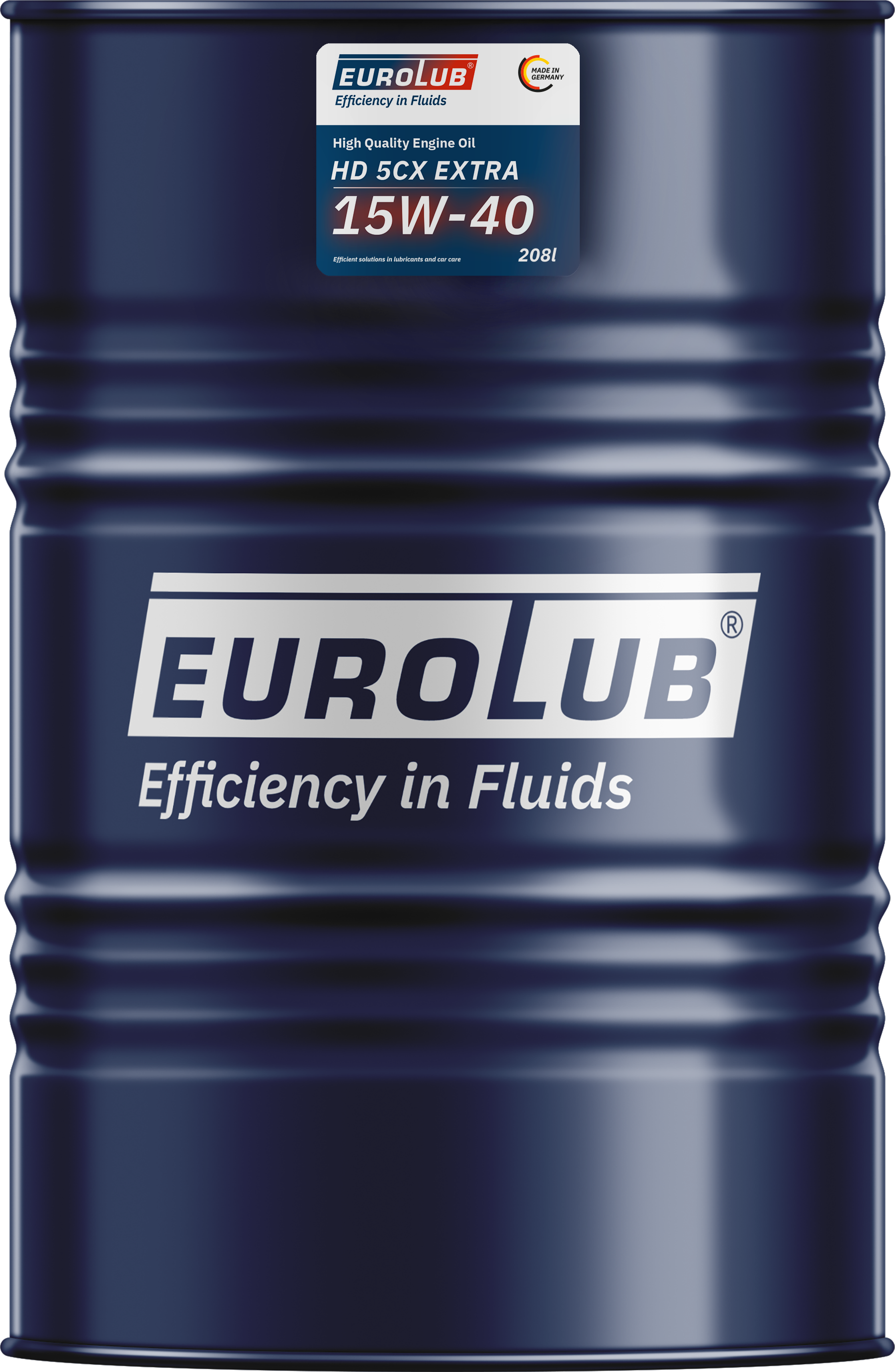 Eurolub HD 5CX Extra 15W-40 Motoröl 208l Fass
