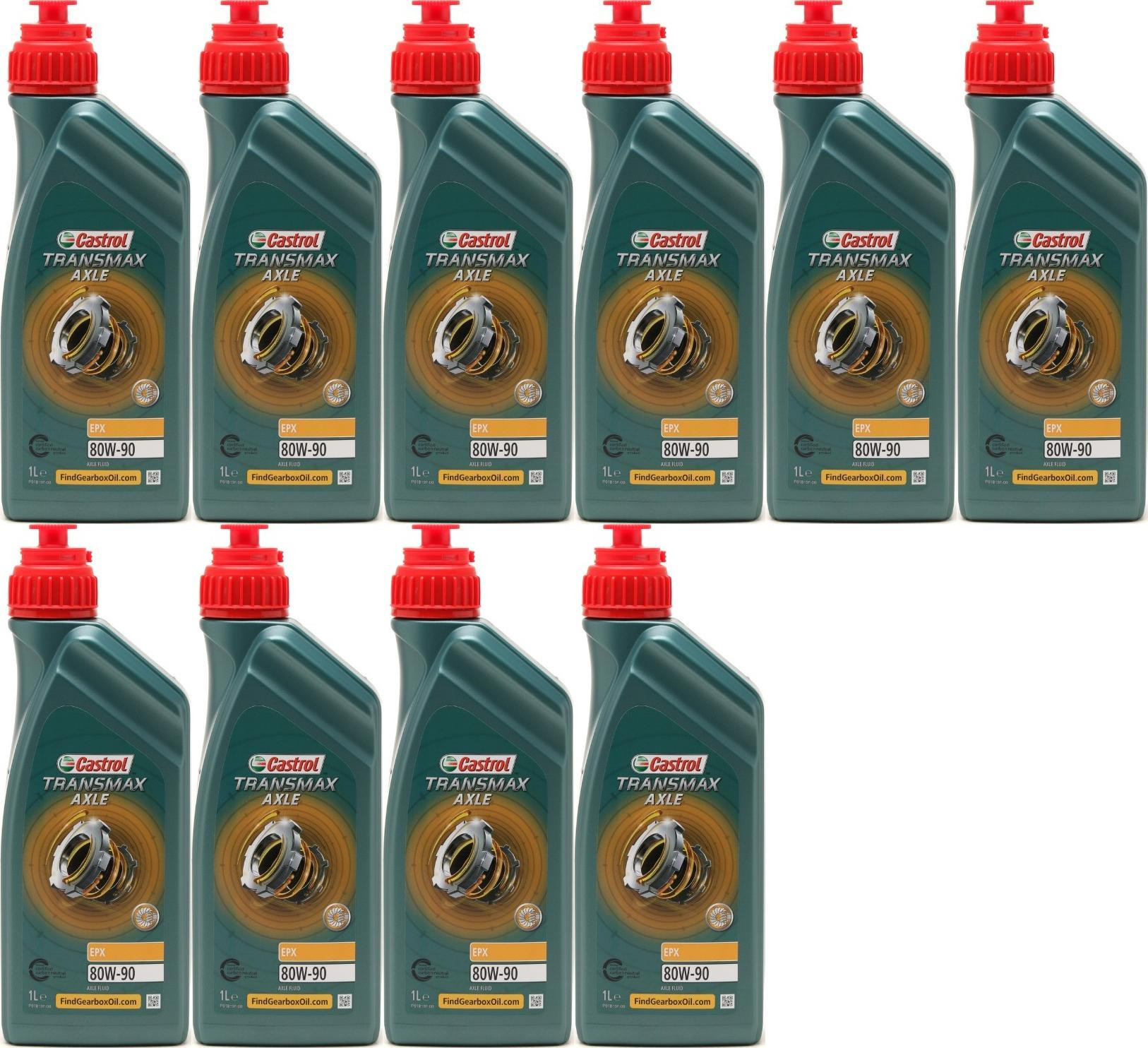 Castrol Transmax Axle EPX 80W-90 10x 1l = 10 Liter