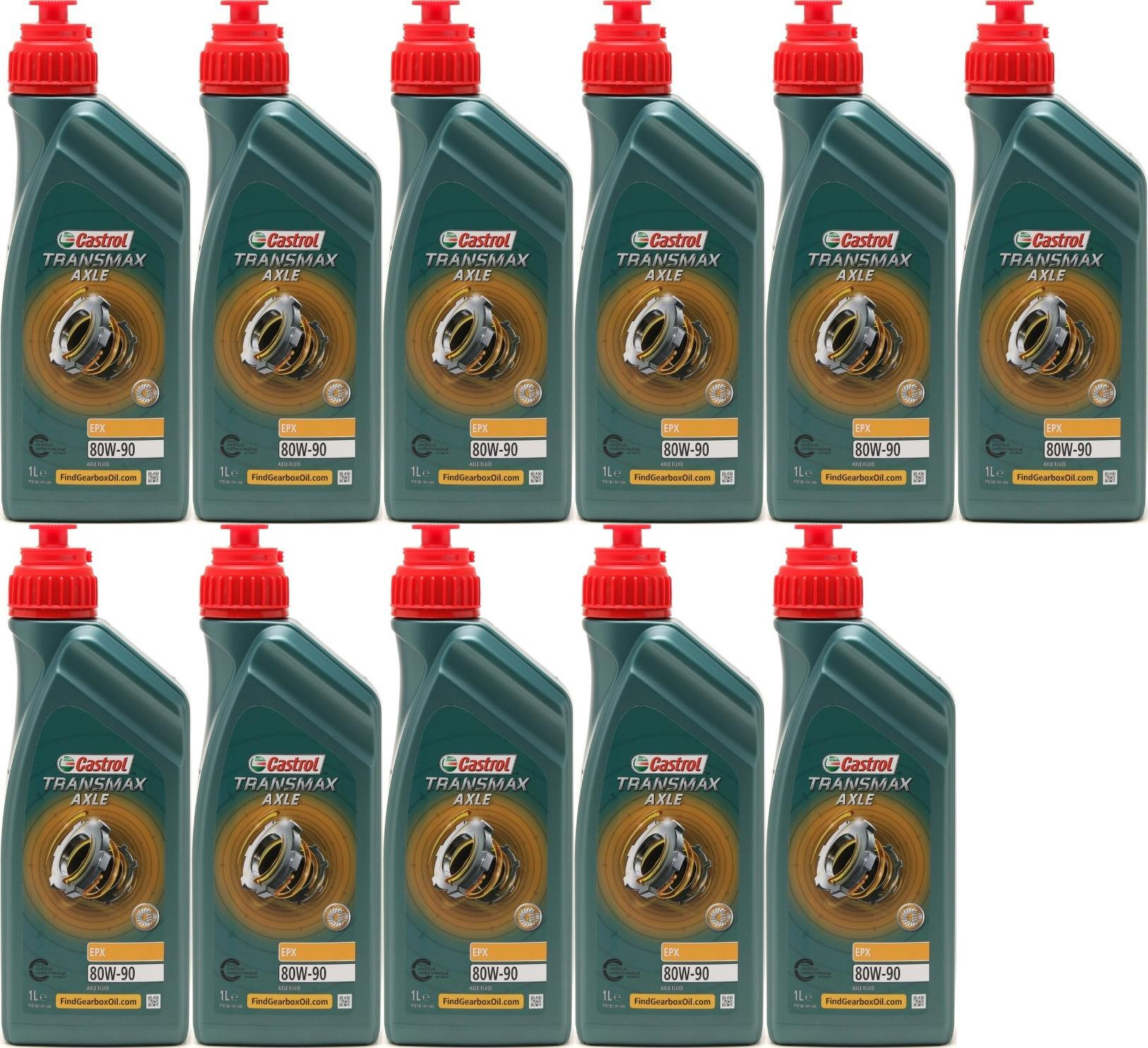 Castrol Transmax Axle EPX 80W-90 11x 1l = 11 Liter