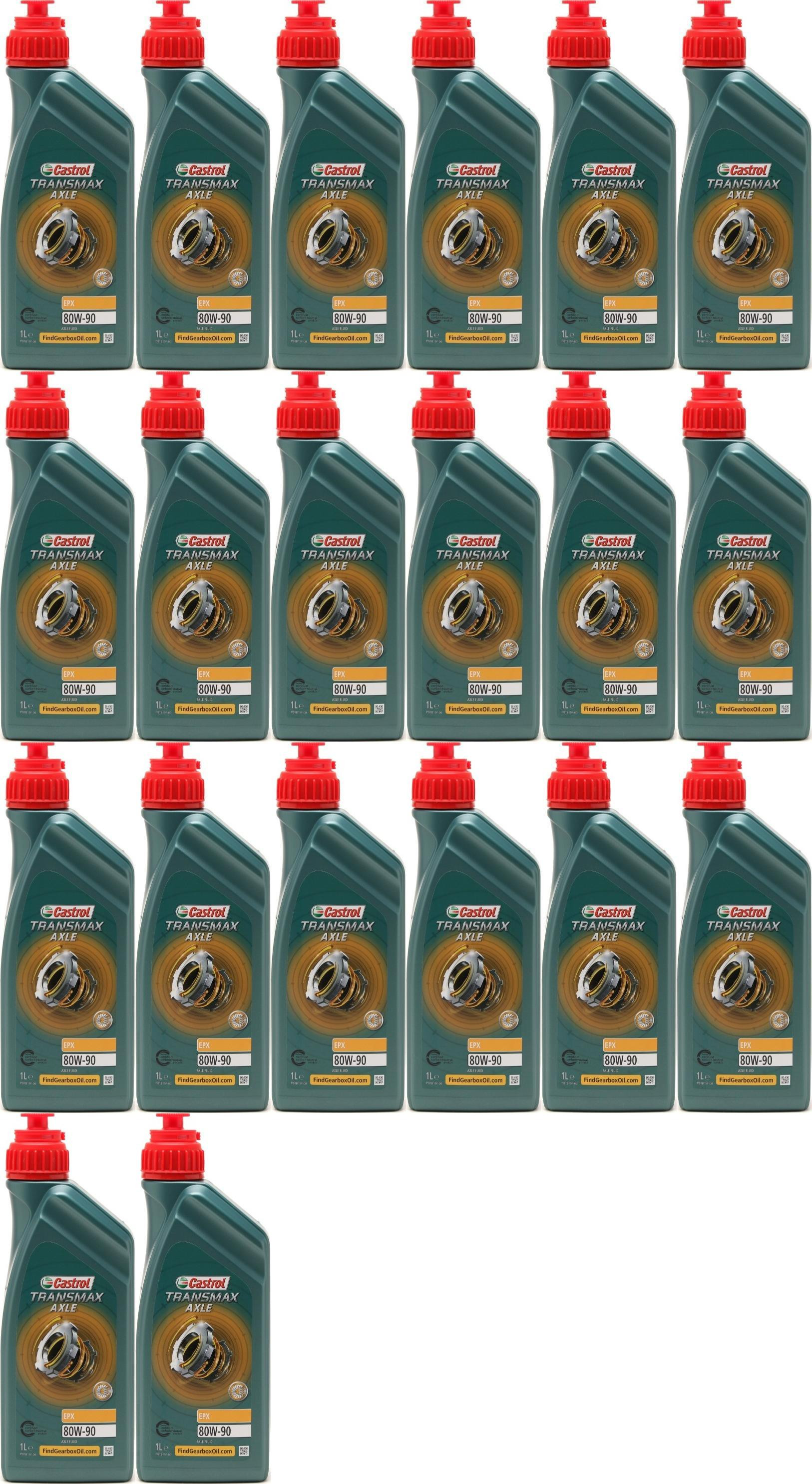 Castrol Transmax Axle EPX 80W-90 20x 1l = 20 Liter