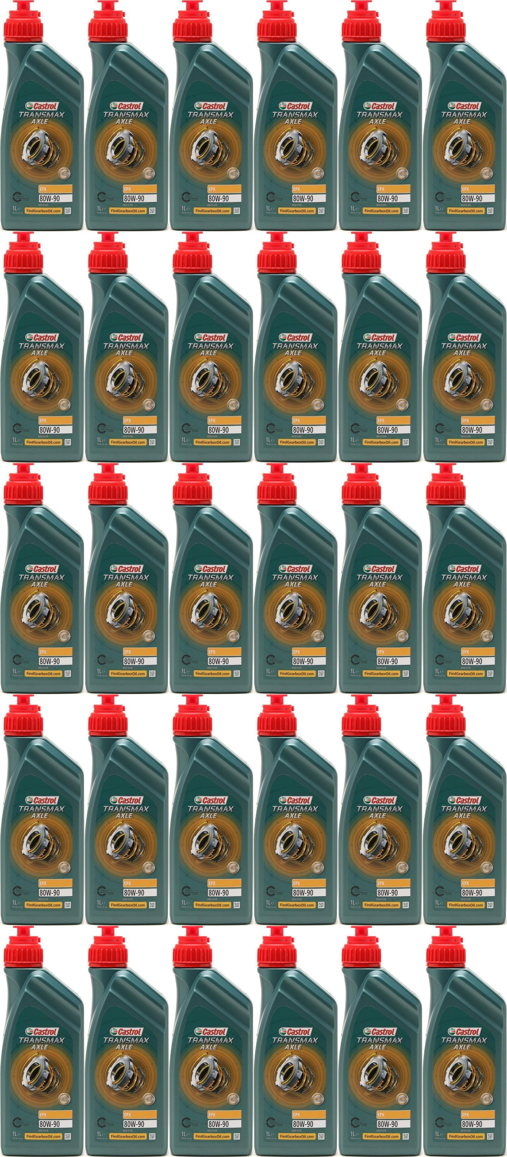 Castrol Transmax Axle EPX 80W-90 30x 1l = 30 Liter