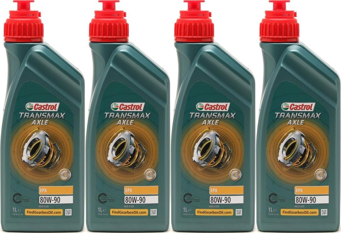 Castrol Transmax Axle EPX 80W-90 4x 1l = 4 Liter