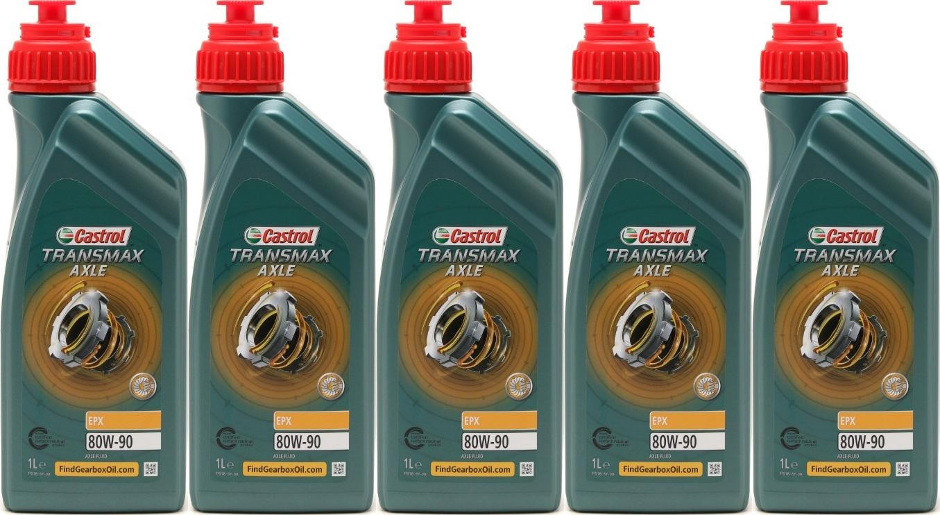 Castrol Transmax Axle EPX 80W-90 5x 1l = 5 Liter