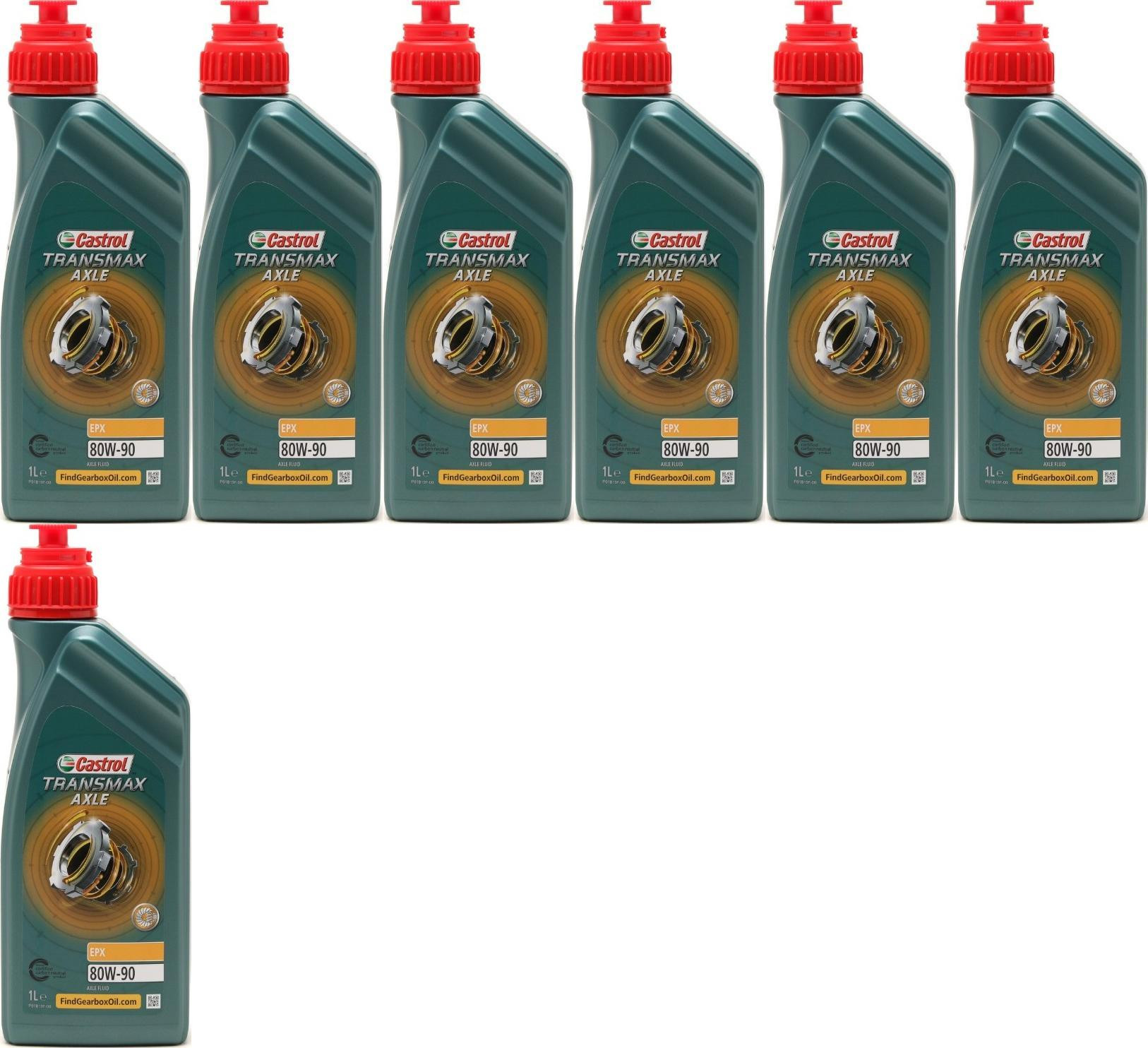 Castrol Transmax Axle EPX 80W-90 7x 1l = 7 Liter