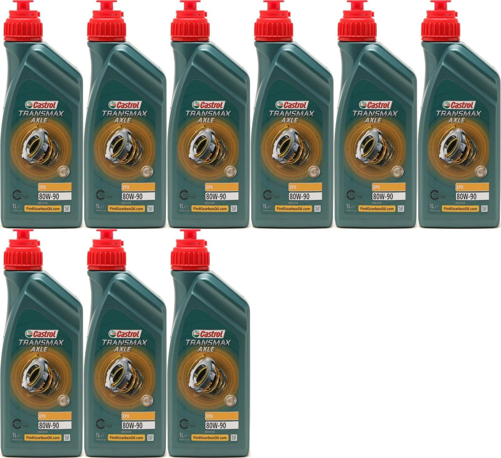 Castrol Transmax Axle EPX 80W-90 9x 1l = 9 Liter