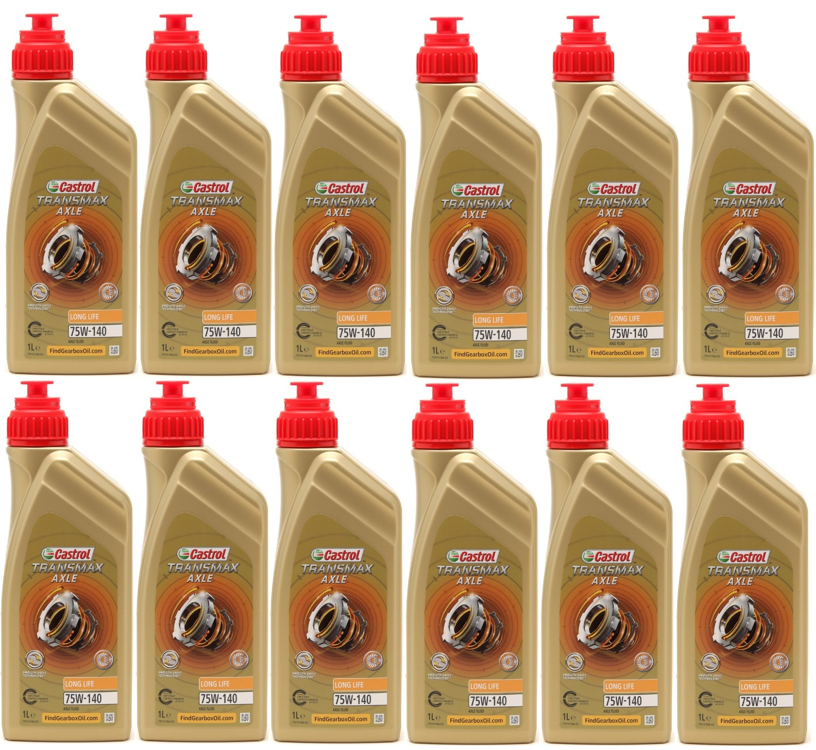 Castrol Transmax Axle Long Life 75W-140 12x 1l = 12 Liter