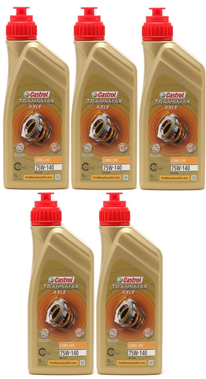 Castrol Transmax Axle Long Life 75W-140 5x 1l = 5 Liter