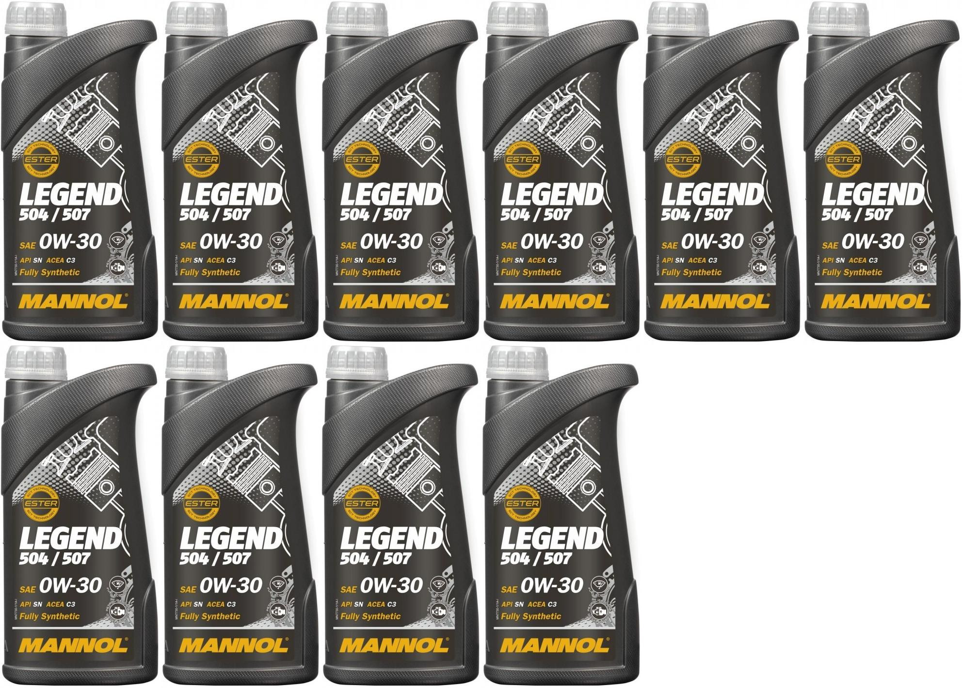 MANNOL 7730 LEGEND 504/ 507.00 0W-30 Motoröl 10x 1l = 10 Liter