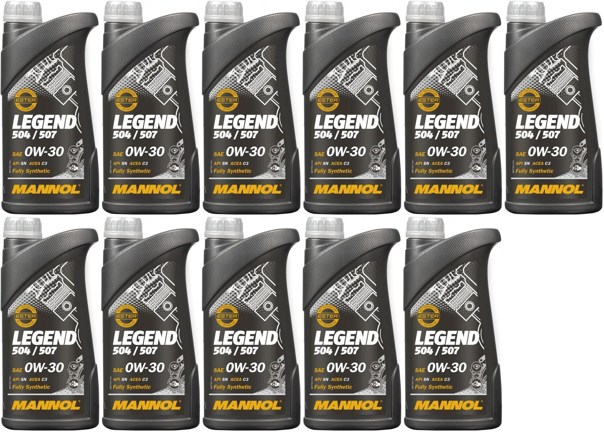 MANNOL 7730 LEGEND 504/ 507.00 0W-30 Motoröl 11x 1l = 11 Liter