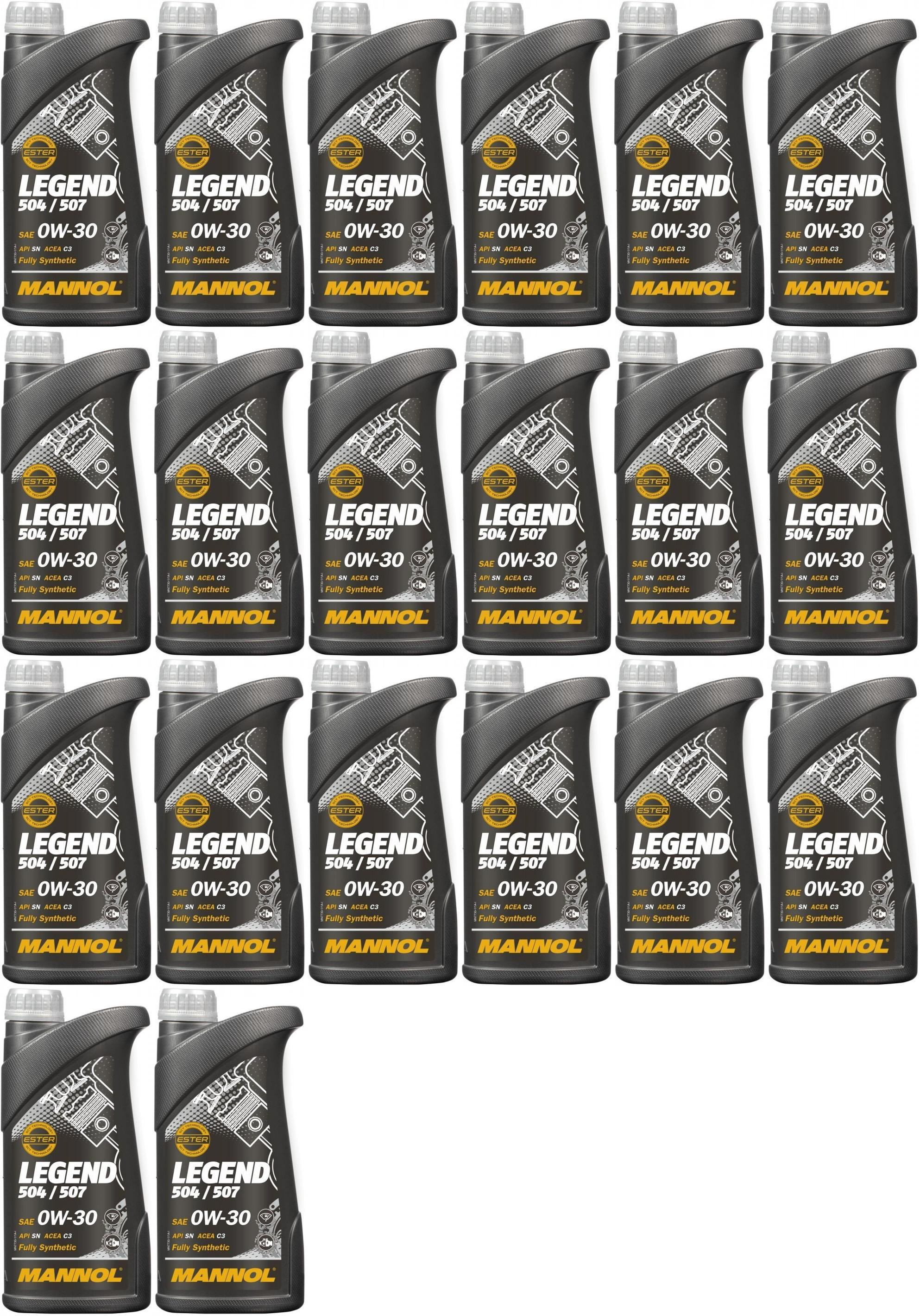 MANNOL 7730 LEGEND 504/ 507.00 0W-30 Motoröl 20x 1l = 20 Liter