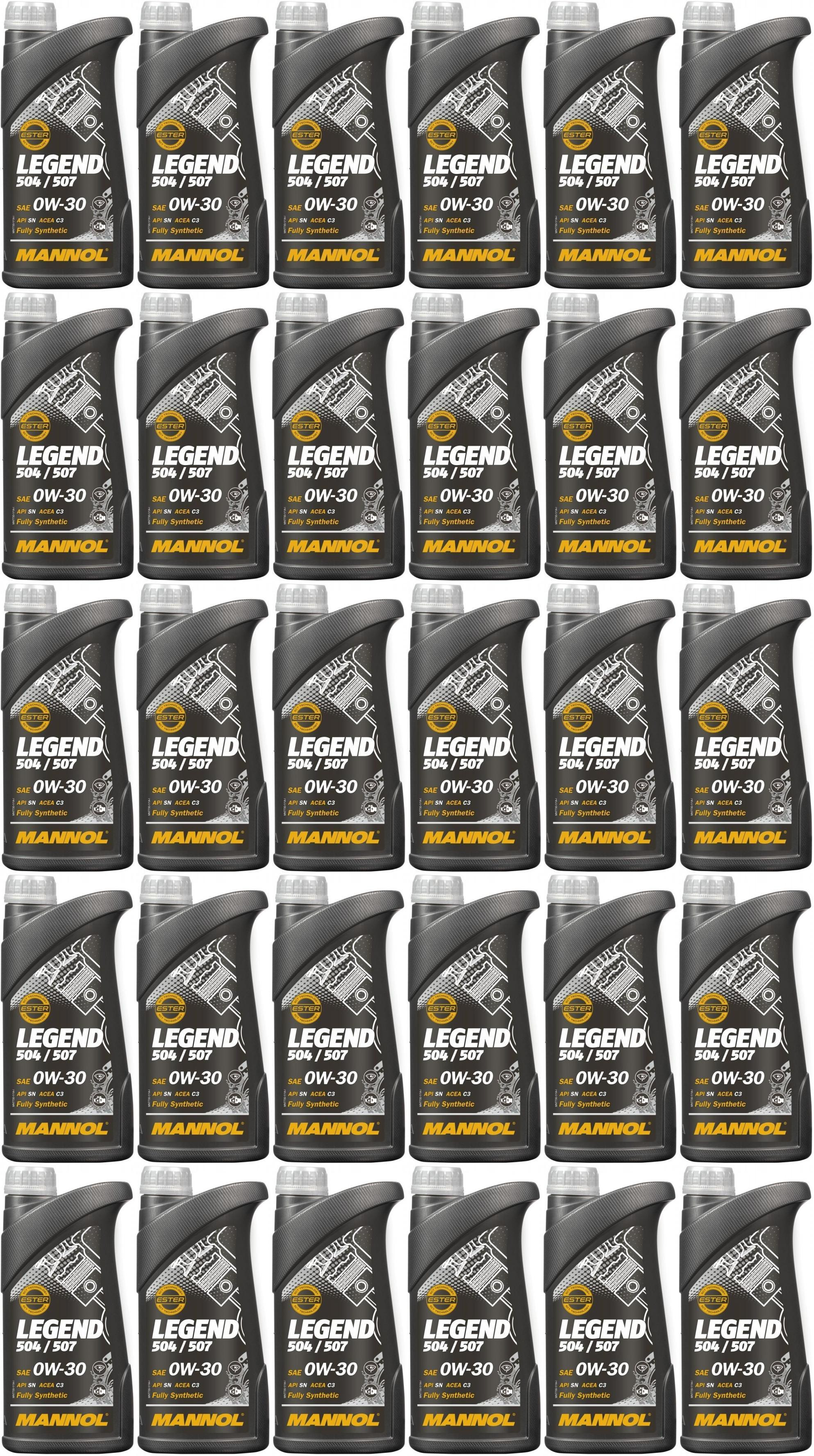 MANNOL 7730 LEGEND 504/ 507.00 0W-30 Motoröl 30x 1l = 30 Liter