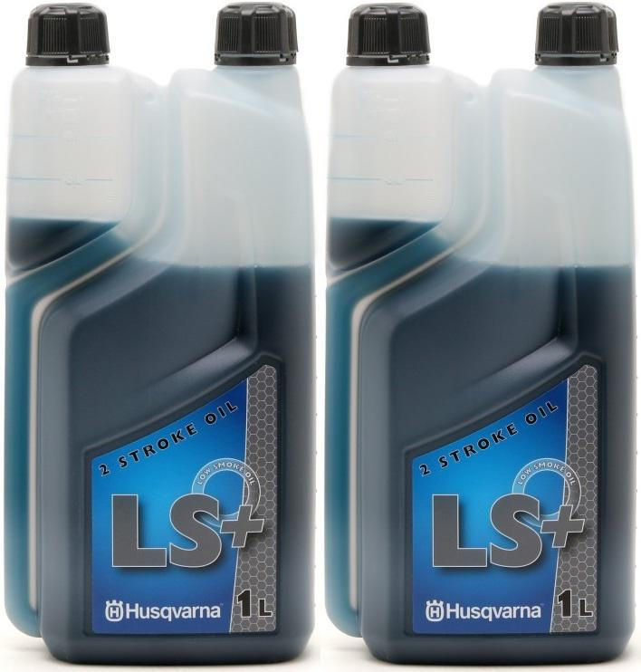 Original HUSQVARNA MIX 2T LS+ für Kettensägen, Rasenmäher, etc 2x 1l = 2 Liter