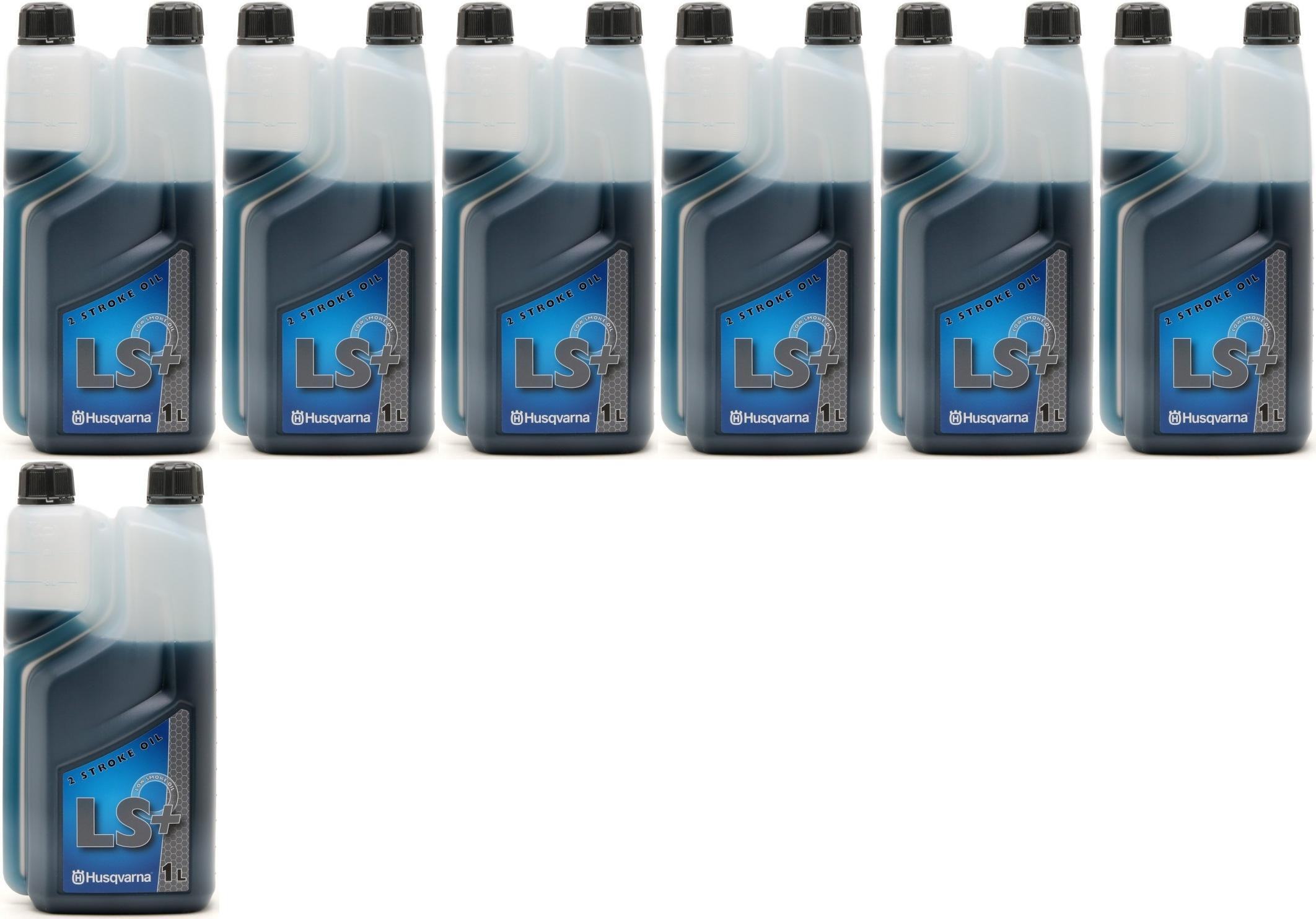Original HUSQVARNA MIX 2T LS+ für Kettensägen, Rasenmäher, etc 7x 1l = 7 Liter