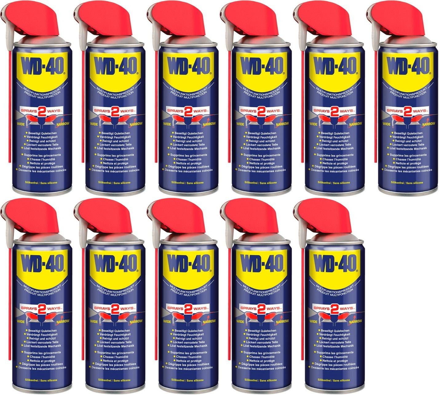 WD-40 Smart Straw Multifunktionsöl 11x 400 Milliliter