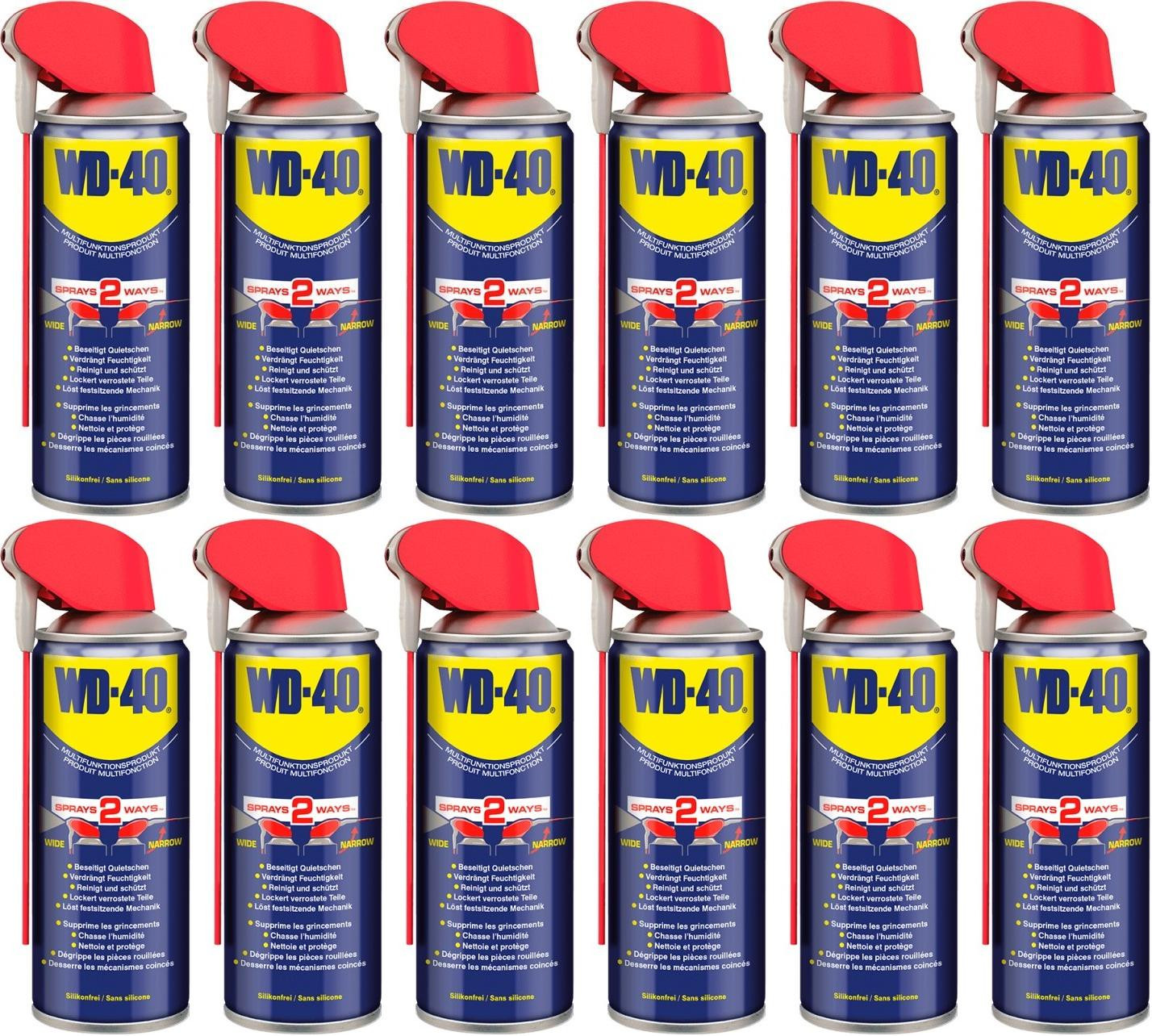 WD-40 Smart Straw Multifunktionsöl 12x 400 Milliliter