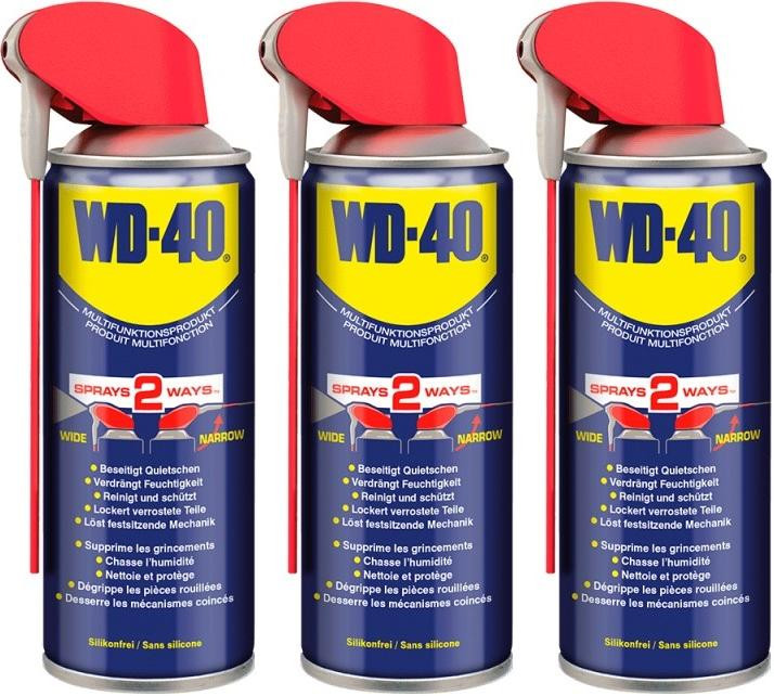 WD-40 Smart Straw Multifunktionsöl 3x 400 Milliliter
