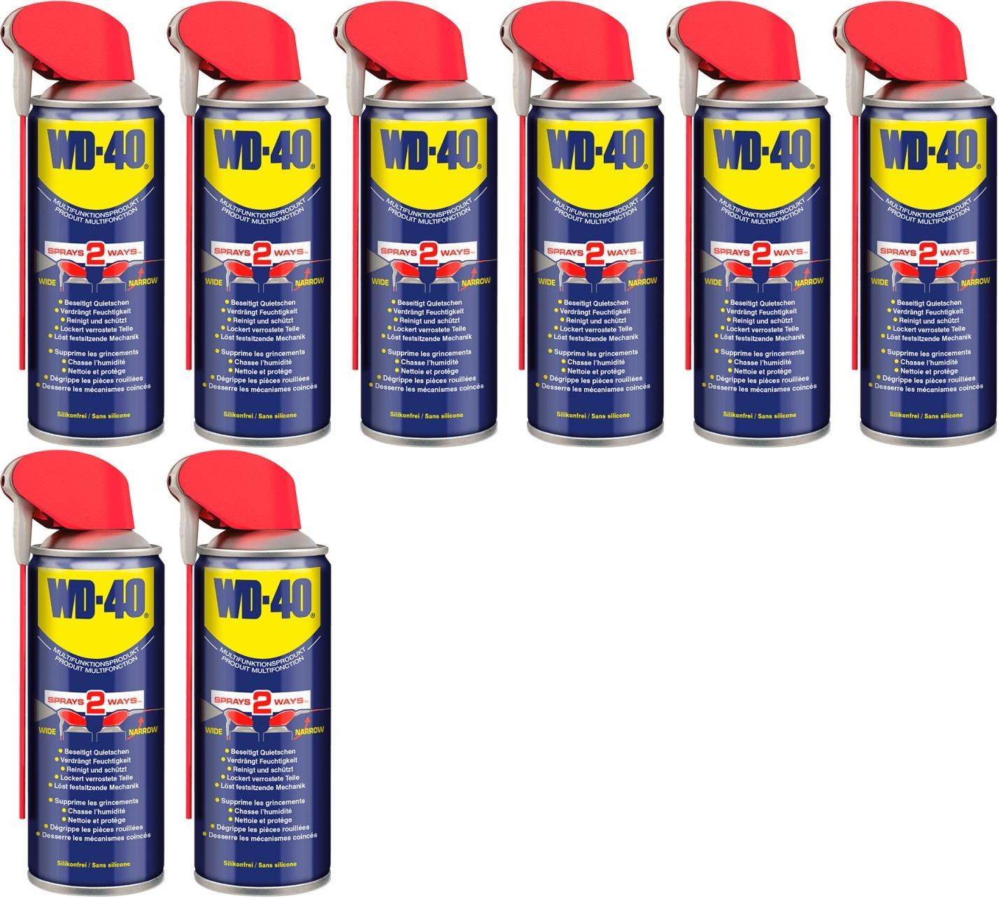 WD-40 Smart Straw Multifunktionsöl 8x 400 Milliliter