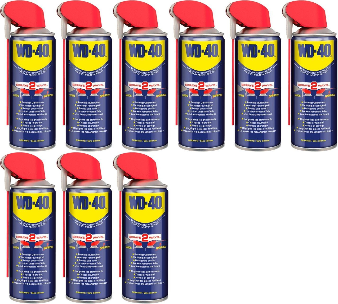 WD-40 Smart Straw Multifunktionsöl 9x 400 Milliliter