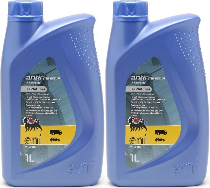 Eni ANTIFREEZE SPEZIAL 12 ++ Kühlerschutzl 2x 1l = 2 Liter