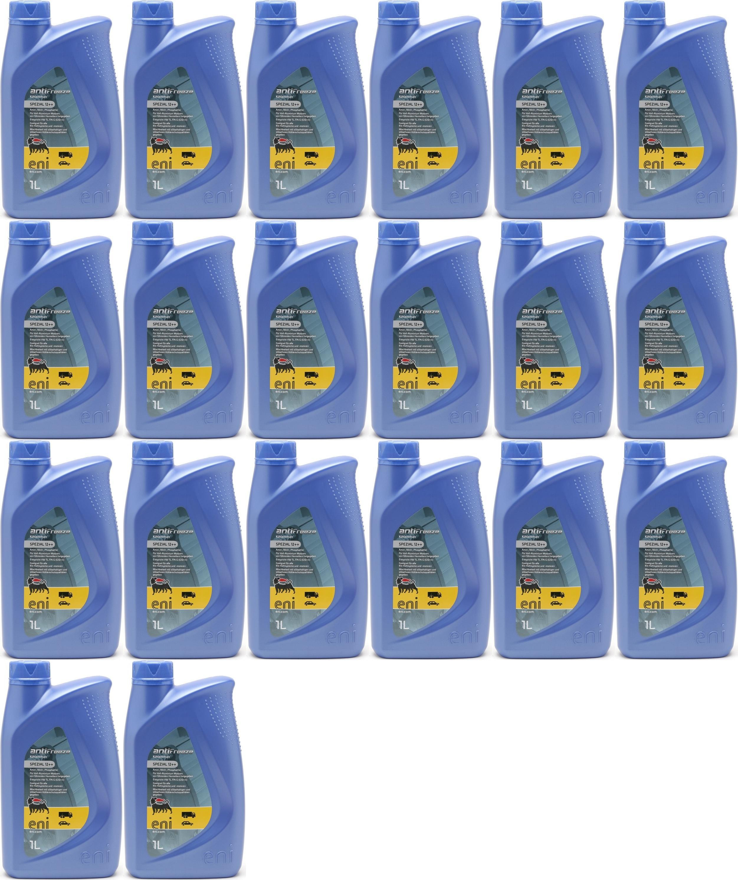 Eni ANTIFREEZE SPEZIAL 12 ++ Kühlerschutzl 20x 1l = 20 Liter