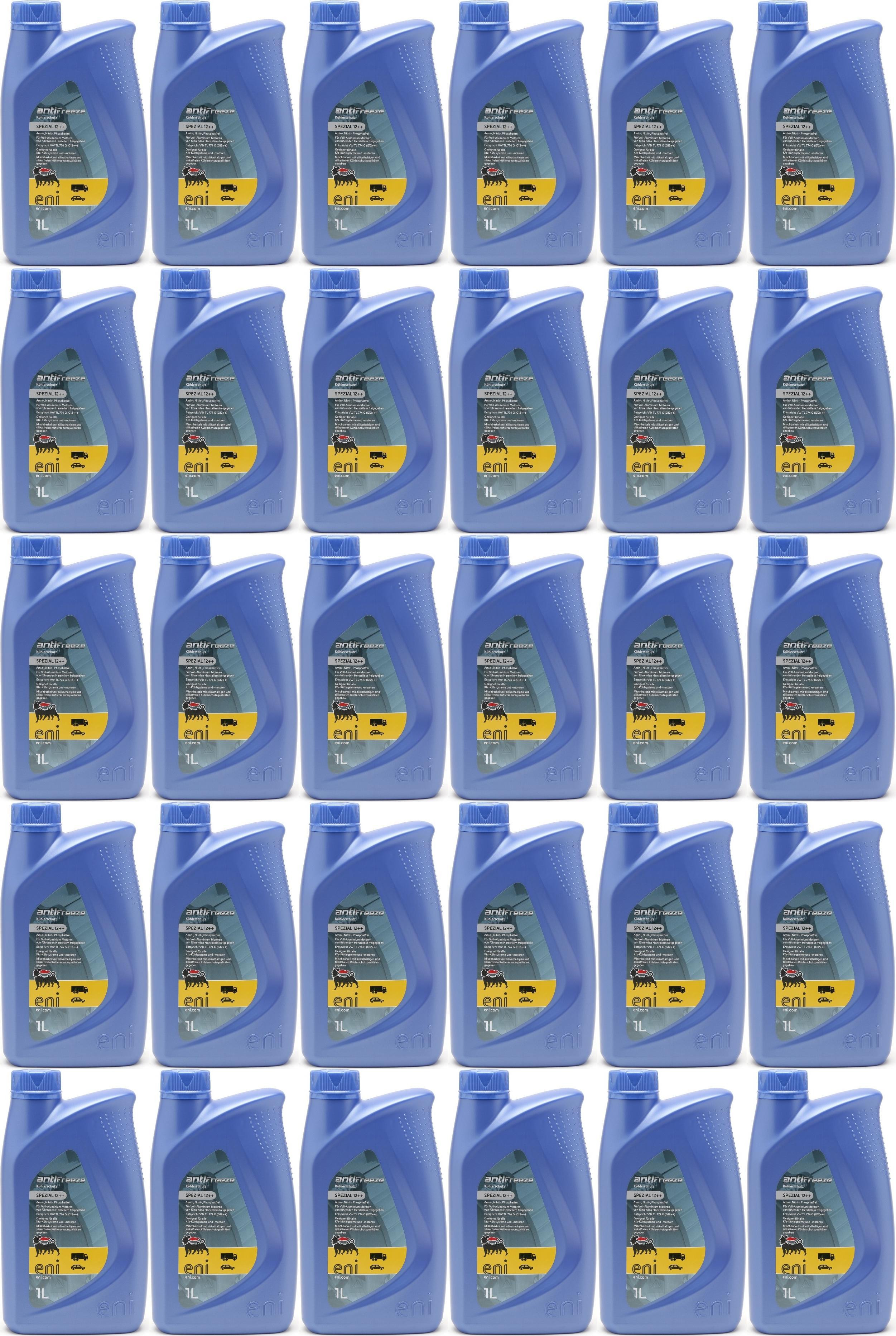 Eni ANTIFREEZE SPEZIAL 12 ++ Kühlerschutzl 30x 1l = 30 Liter
