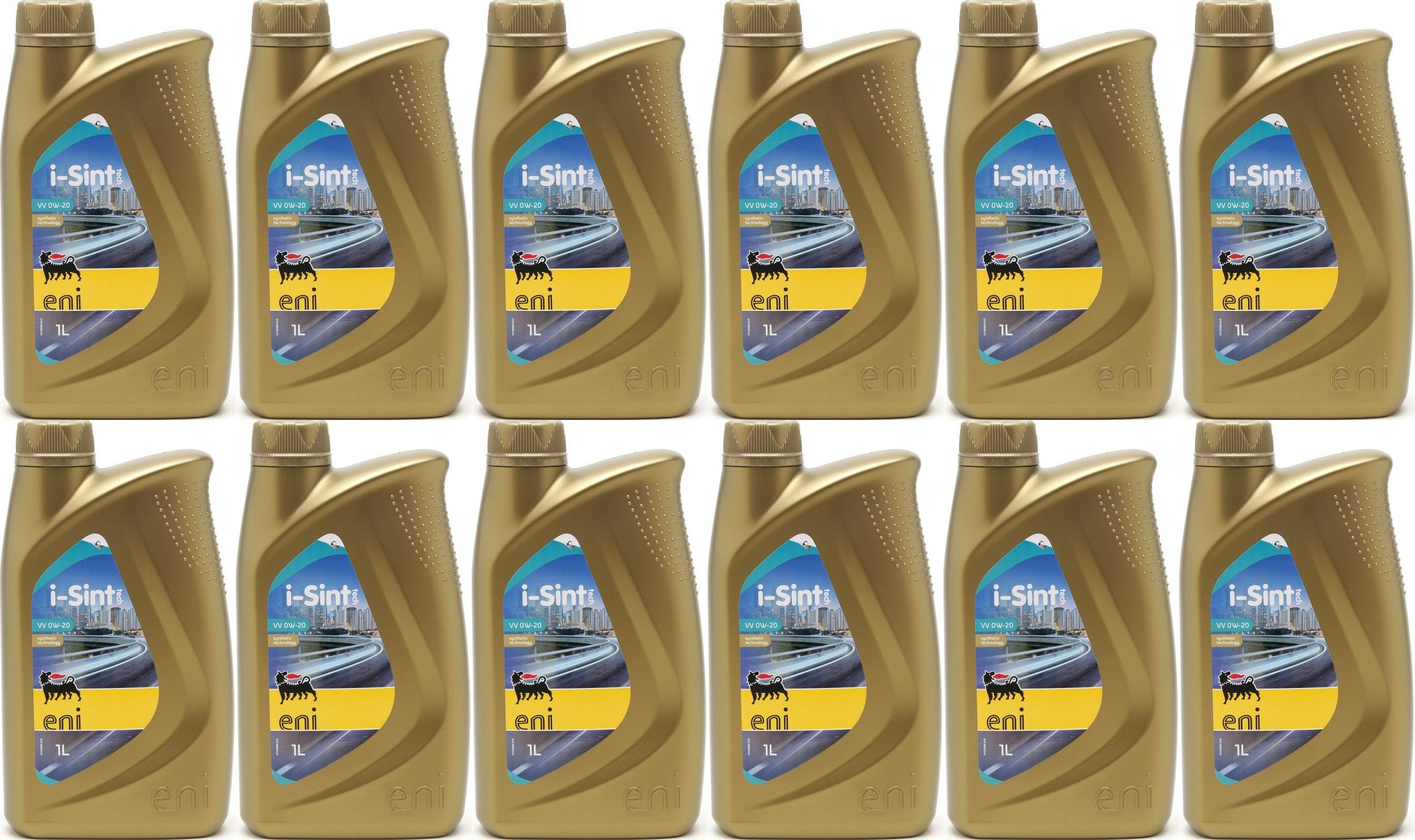 Eni i-Sint tech VV 0W-20 Motoröl 12x 1l = 12 Liter