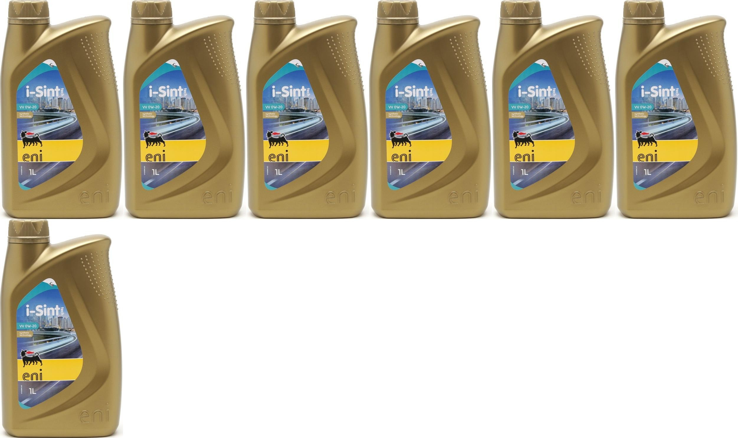 Eni i-Sint tech VV 0W-20 Motoröl 7x 1l = 7 Liter
